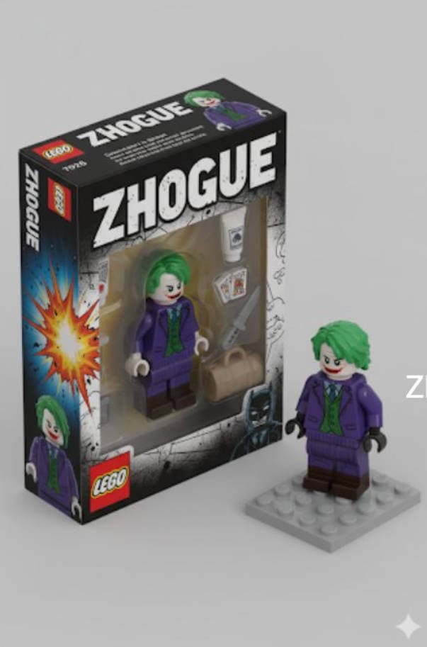 LEGO Minifigure - AI photo prompt copy paste